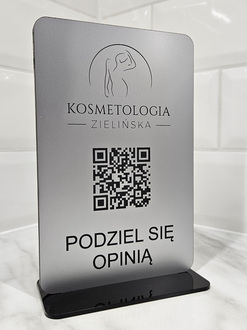 Prezenter-stand-stojak-z-kodem-QR-i-logo-2